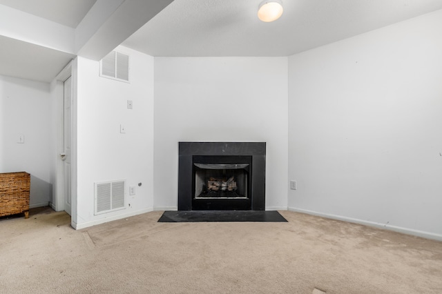 interior details with carpet floors