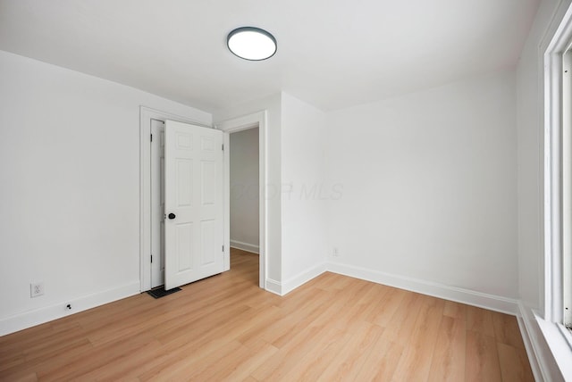 interior space featuring light wood-type flooring