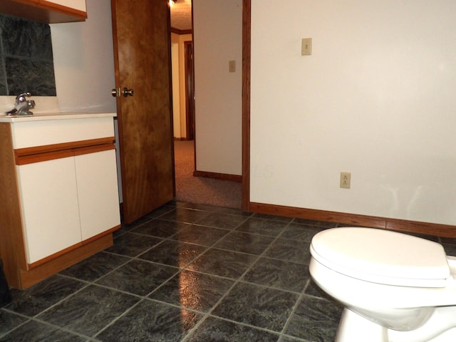 bathroom with toilet