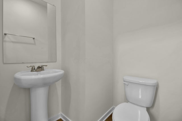 bathroom with toilet