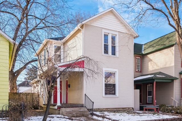 view of front of house