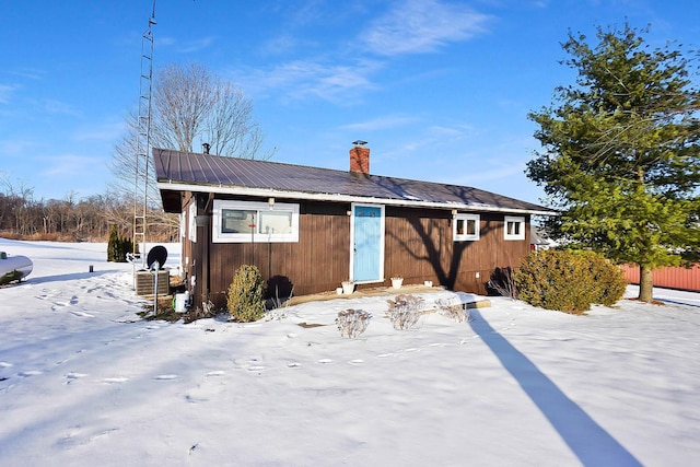 view of ranch-style home