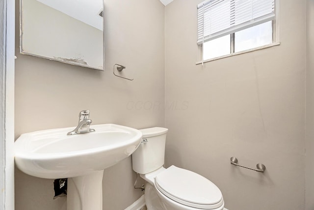 bathroom with toilet