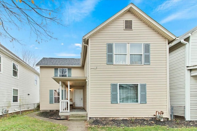 view of rear view of house