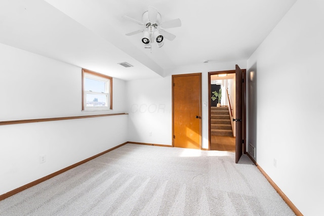 5281 Solomon Ave, Groveport, OH 43125 - carpeted spare room with ceiling fan
