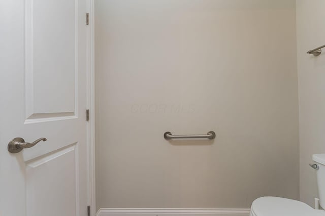 bathroom with toilet