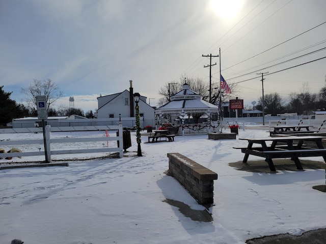 surrounding community featuring a gazebo