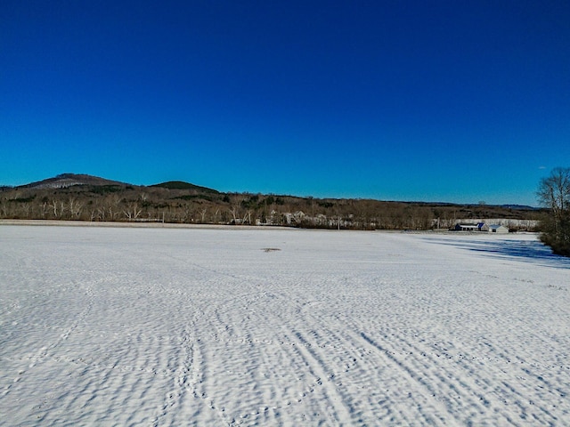 property view of water with a mountain view