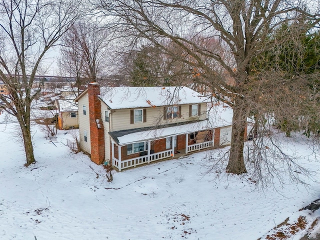 view of bungalow-style home