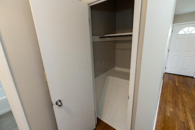 view of closet