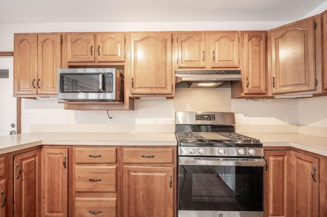 kitchen featuring stainless steel appliances