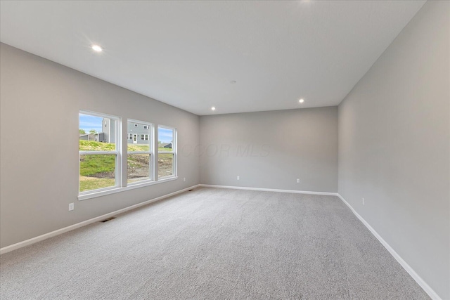 1208 Heathgate Way, Fairborn, OH 45324 - unfurnished room with recessed lighting, carpet flooring, and baseboards