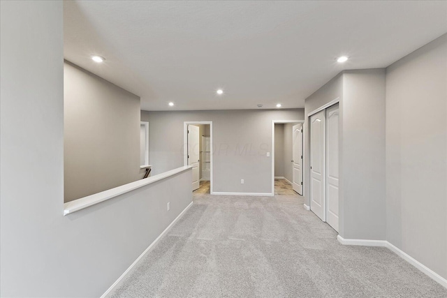 1208 Heathgate Way, Fairborn, OH 45324 - unfurnished room with recessed lighting, baseboards, and carpet flooring
