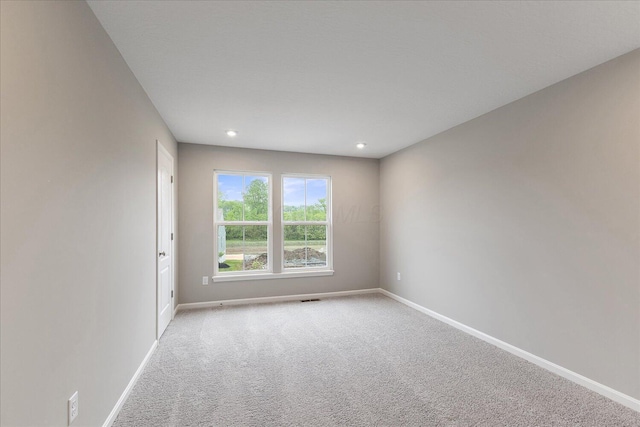 1208 Heathgate Way, Fairborn, OH 45324 - carpeted empty room with baseboards and recessed lighting