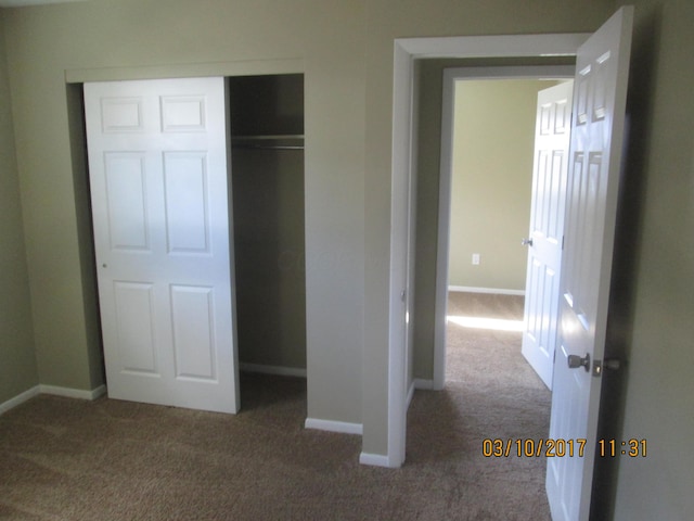 view of closet