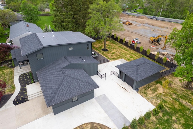drone / aerial view