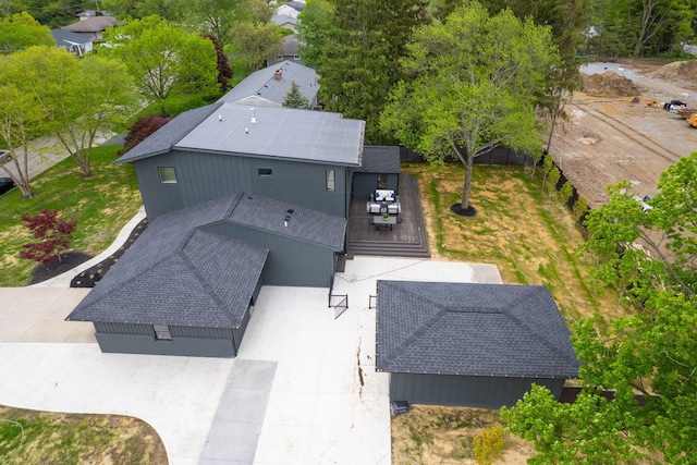 aerial view