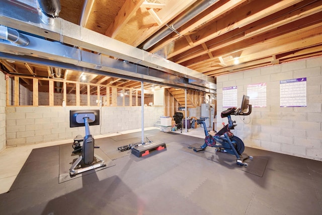 view of workout room