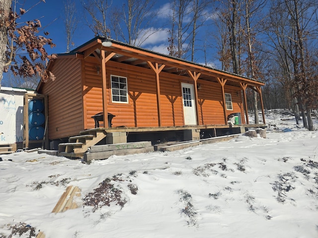 view of cabin