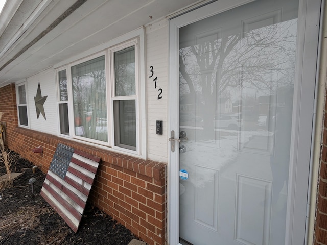 view of property entrance