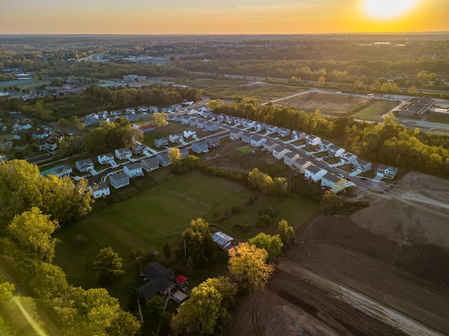 1221 Heathgate Way, Fairborn, OH 45324 - aerial view at dusk of a residential view