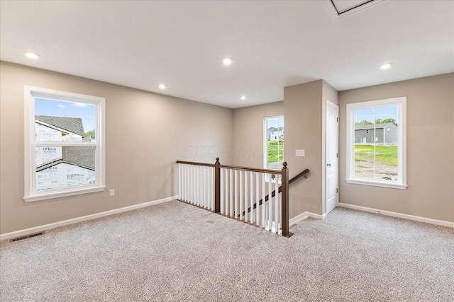 1221 Heathgate Way, Fairborn, OH 45324 - empty room featuring carpet, baseboards, and recessed lighting