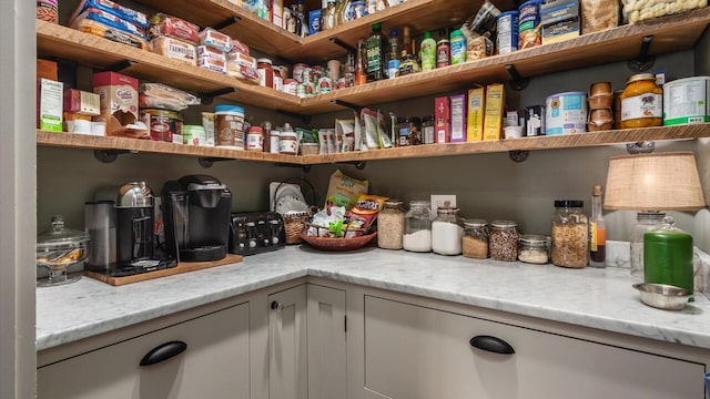 view of pantry