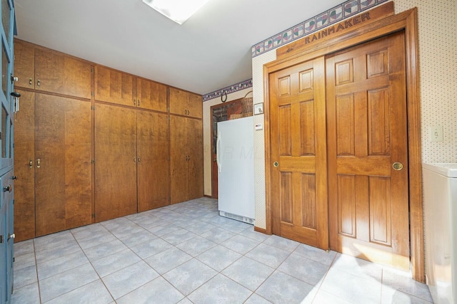 interior space with washer / clothes dryer