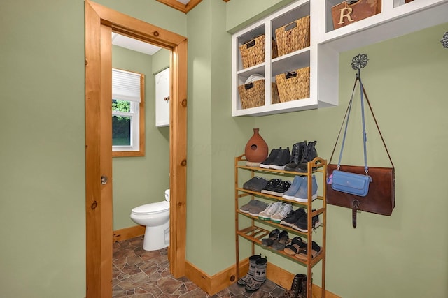 bathroom with toilet