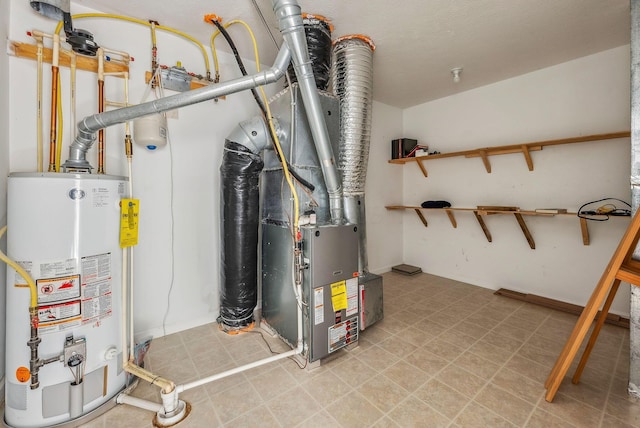 utilities with gas water heater