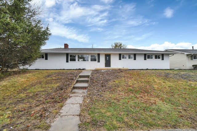 view of ranch-style home