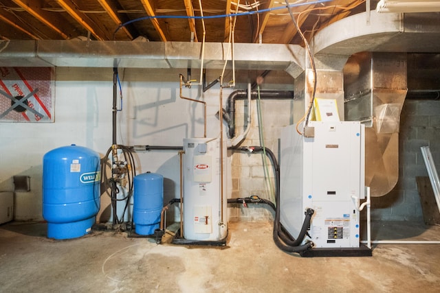 utilities with water heater