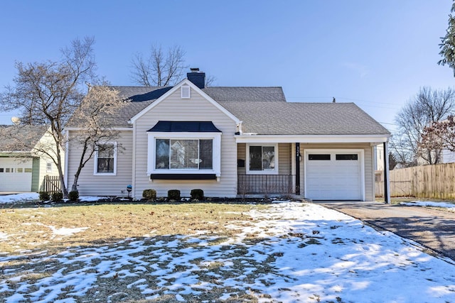 ranch-style house with a garage