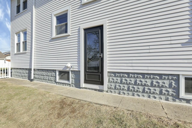 view of entrance to property