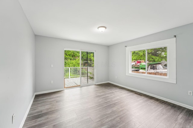 392 Morrison Ave, Columbus, OH 43205 - unfurnished room featuring baseboards and wood finished floors