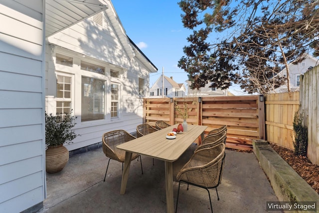 view of patio / terrace