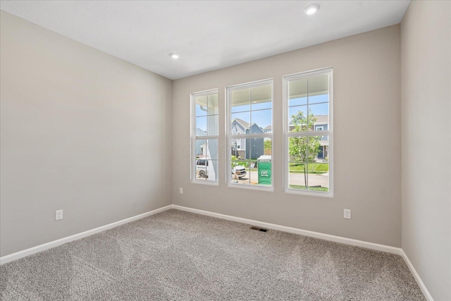 1233 Heathgate Way, Fairborn, OH 45324 - empty room featuring carpet flooring and recessed lighting