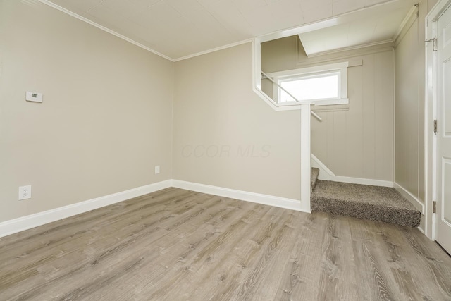 interior space with light wood-type flooring