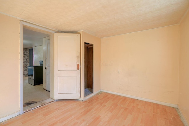 unfurnished bedroom featuring wood-type flooring