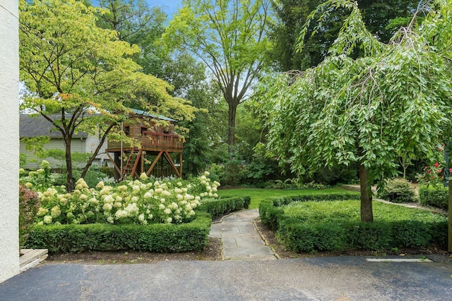 view of home's community featuring a deck