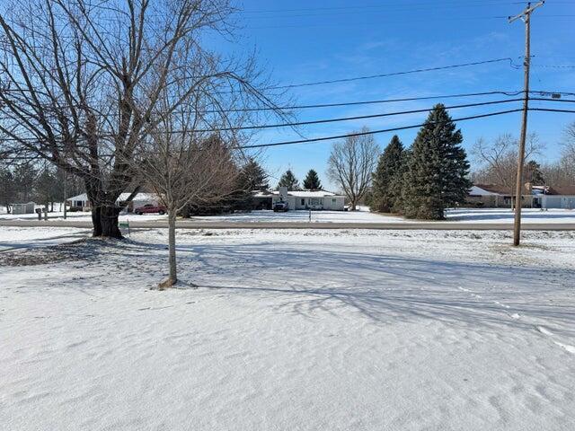 view of snowy yard