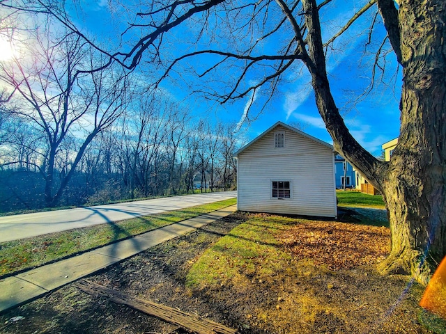 view of side of home