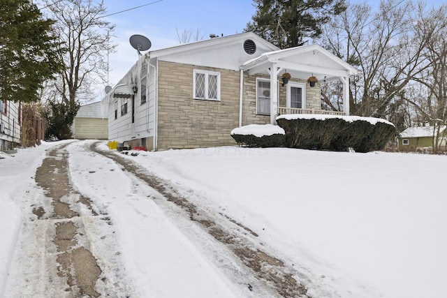 view of front of house