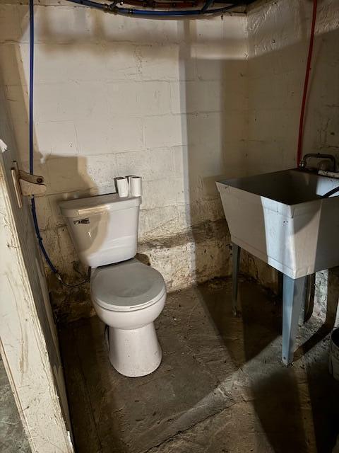 bathroom with toilet