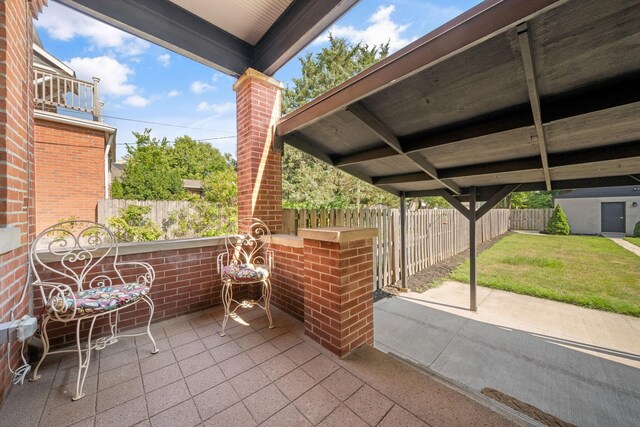 view of patio / terrace