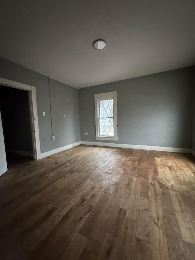 interior space featuring hardwood / wood-style floors