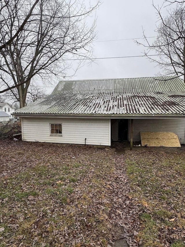 view of back of house