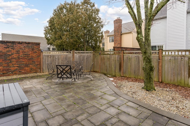 view of patio