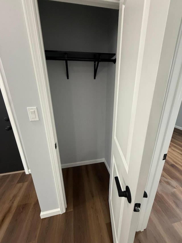 view of closet