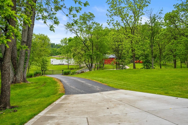 20358 Buena Vista Rd, Rockbridge, OH 43149 - view of concrete surface with a gated entry